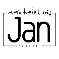 Logo aan tafel bij JAN.